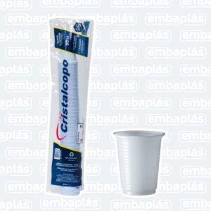 Copo Plástico 80ml Abnt 100 Un - CRISTALCOPO