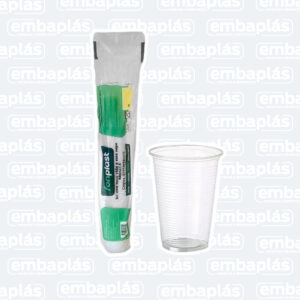 Copo Plástico 200ml Abnt Branco 100 Un - FONPLAST