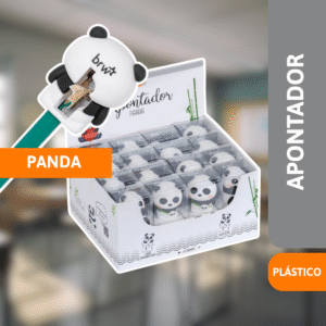Apontador Plástico Panda - BRW