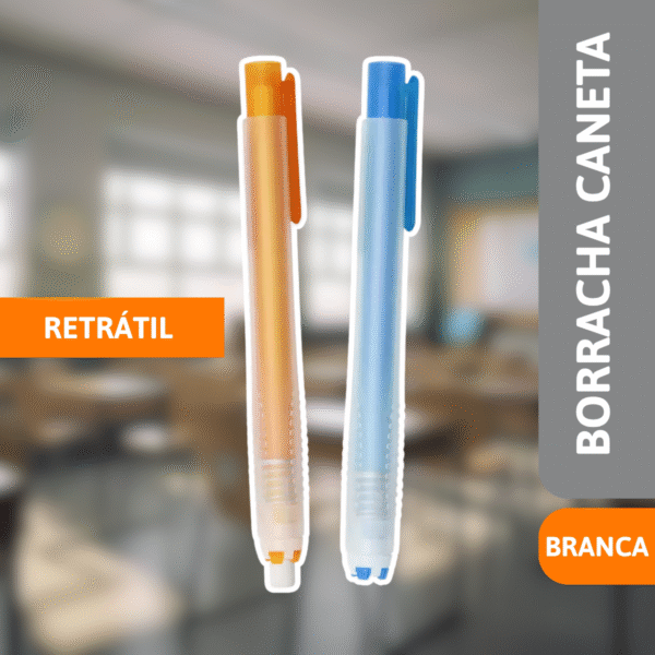 Borracha Caneta Retrátril - BRW - Imagem 2