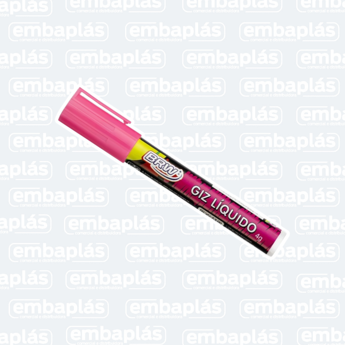 Giz Líquido 6mm 4g Rosa - BRW
