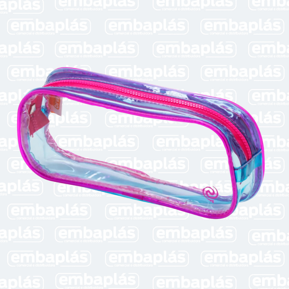 Estojo Transparente Pink Tutti Frutti - BRW