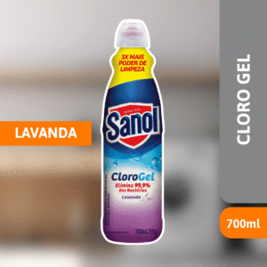Cloro Gel Lavanda 700ml - SANOL