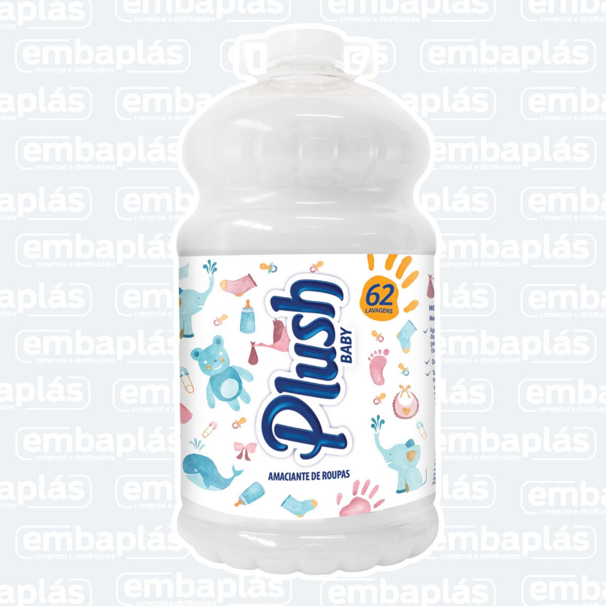 Amaciante Plush Baby 5L - SANOL