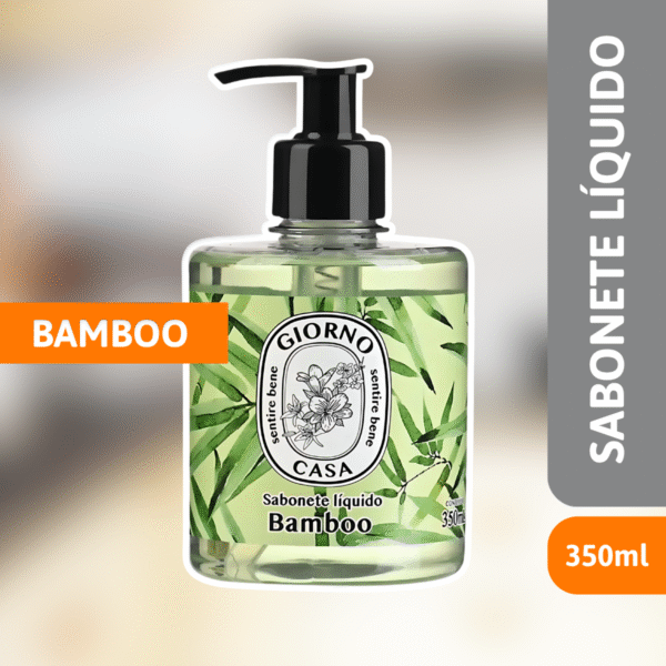 Sabonete Líquido Casa Bamboo 350ml - SANOL - Imagem 2