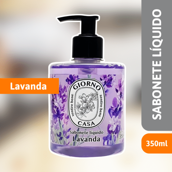 Sabonete Líquido Lavanda Giorno 350ml - SANOL - Imagem 2