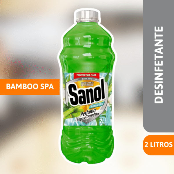 Desinfetante Bamboo Spa 2L - SANOL - Imagem 2