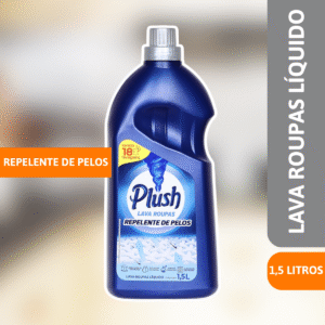 Lava Roupas Líquido Repelente de Pelos Plush 1,5L - SANOL