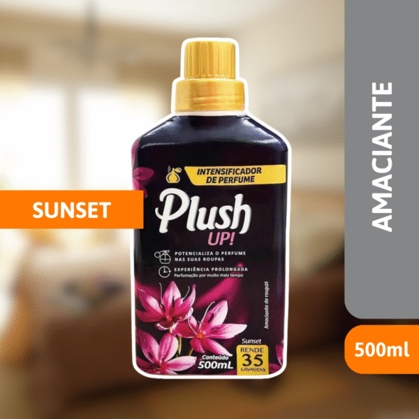 Amaciante C/ Intensificador De Perfume Sunset Plush - SANOL - Imagem 2
