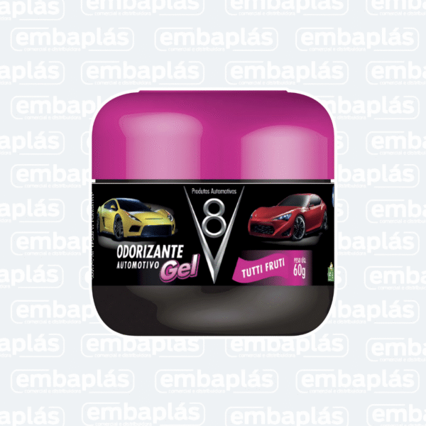 Odorizante V8 Gel Tutti frutti 60g - SANOL