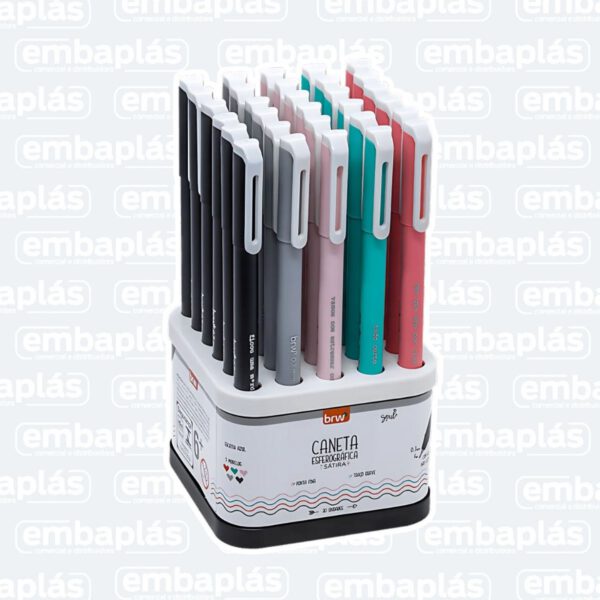 Caneta Esferográfica 0,7mm Satira - BRW