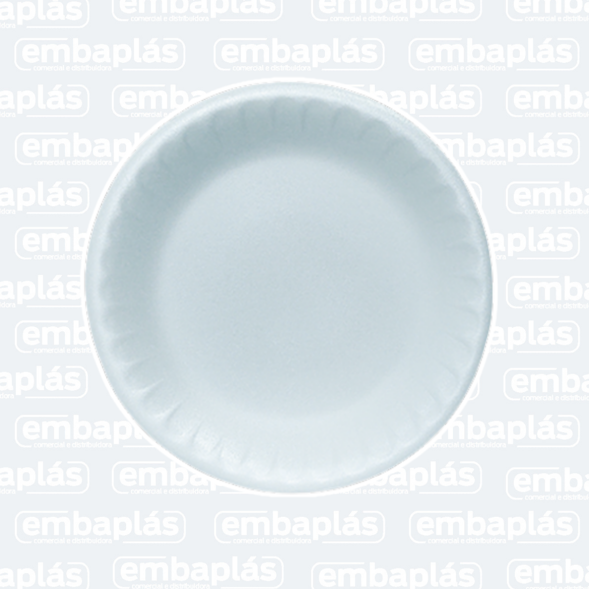 Prato De Isopor 19cm Com 20 Un - SUPUMAPAC