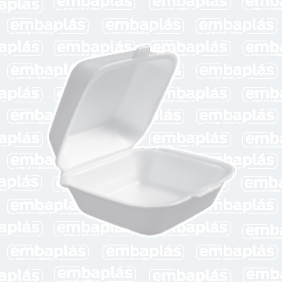 Hamburgueira HF01 13x13x7cm 10 Un -SPUMAPAC