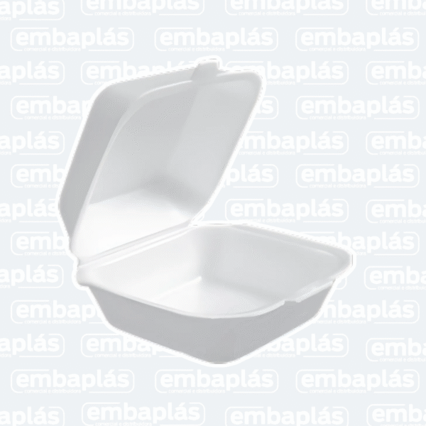 Hamburgueira HF03 16x16x8cm 10 Un -SPUMAPAC