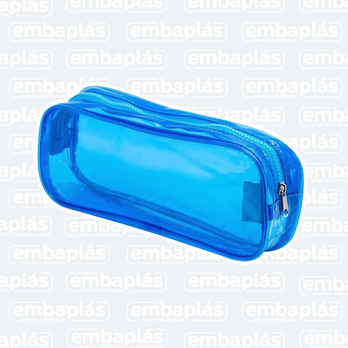 Estojo Transparente Azul - BRW