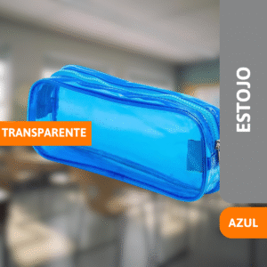 Estojo Transparente Azul - BRW