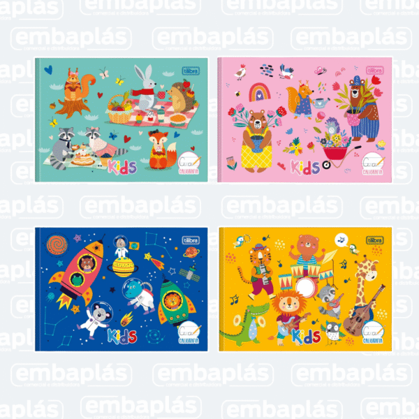 Caderno Caligrafia 1/4 Capa Dura 40 Fls - TILIBRA