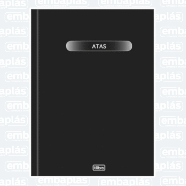 Livro Atas S/ Margem 100 Fls - TILIBRA