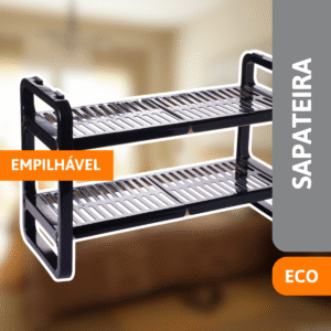 Sapateira Empilhável Eco - PLASÚTIL