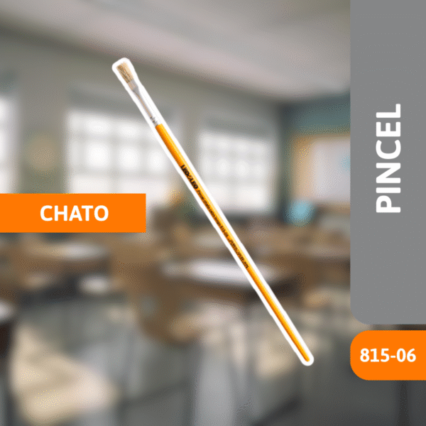 Pincel Escolar Chato 815-06 - LEONORA - Imagem 2