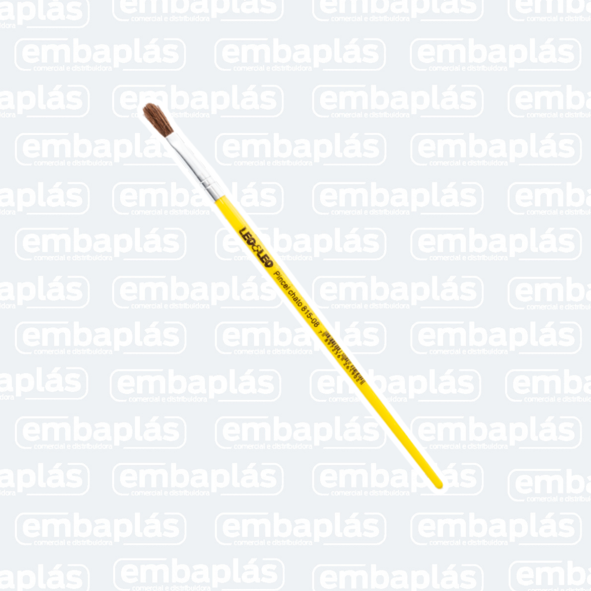 Pincel Escolar Chato 815-08 - LEONORA