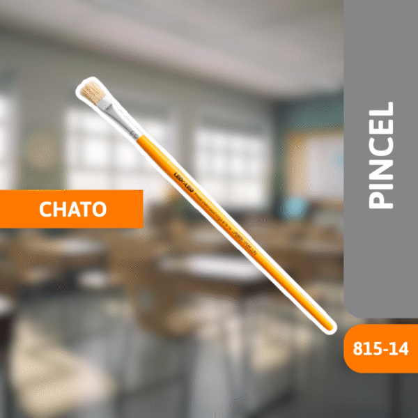 Pincel Escolar Chato 815-14 - LEONORA - Imagem 2