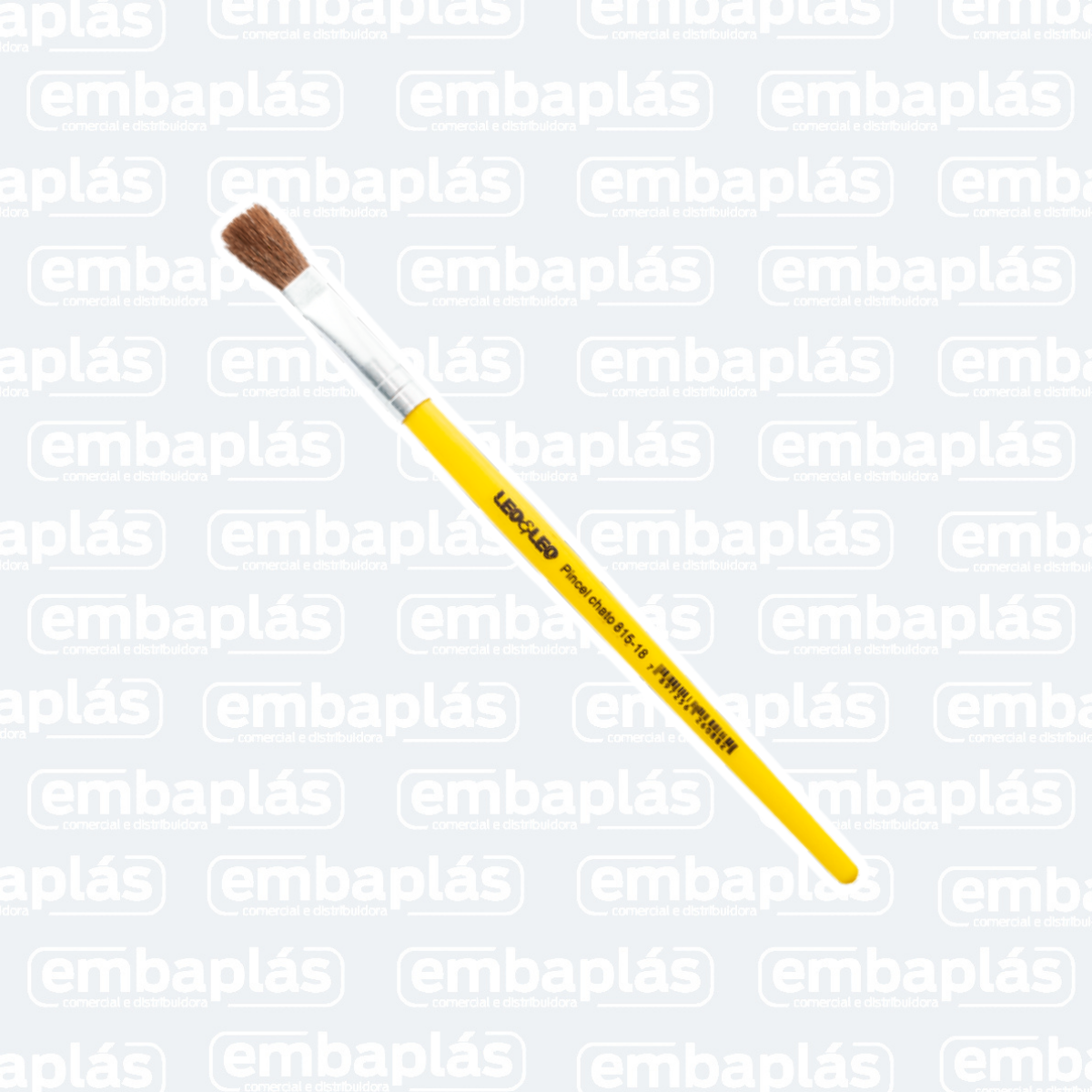 Pincel Escolar Chato 815-18 - LEONORA