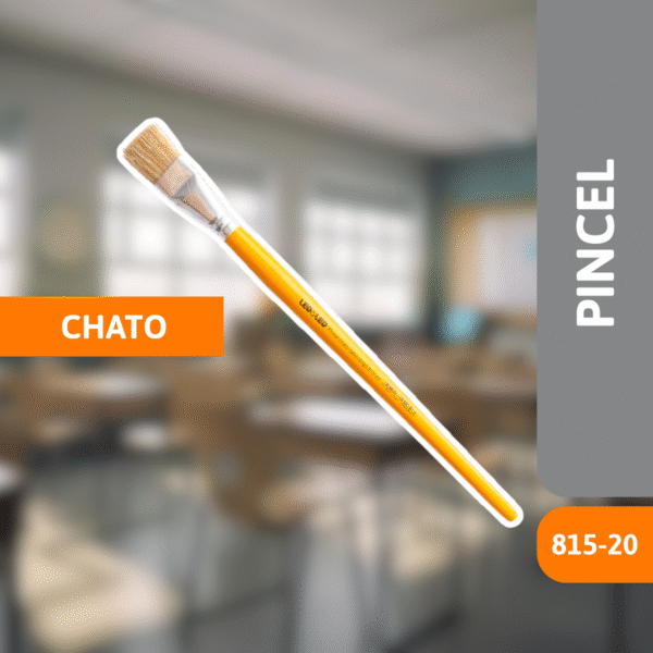 Pincel Escolar Chato 815-20 - LEONORA - Imagem 2