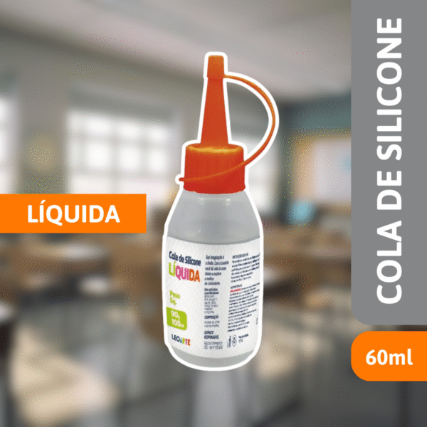 Cola De Silicone Líquida 60ml - LEONORA - Imagem 2