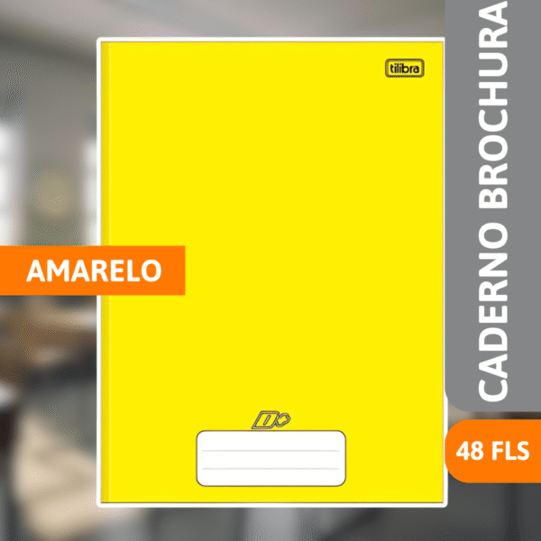 Caderno Brochurão Capa Dura 48 Fls D+ Am - TILIBRA - Imagem 2