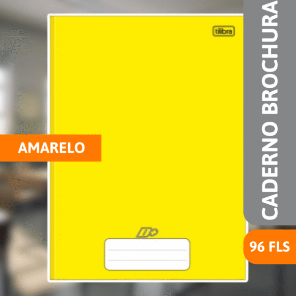 Caderno Brochurão Capa Dura 96 Fls D+ Am - TILIBRA - Imagem 2