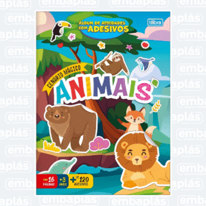 Livro Atividade Cena Animais - TILIBRA