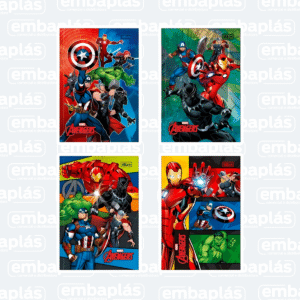 Caderno Brochura Capa Dura 80 Fls Avengers Asb - TILIBRA
