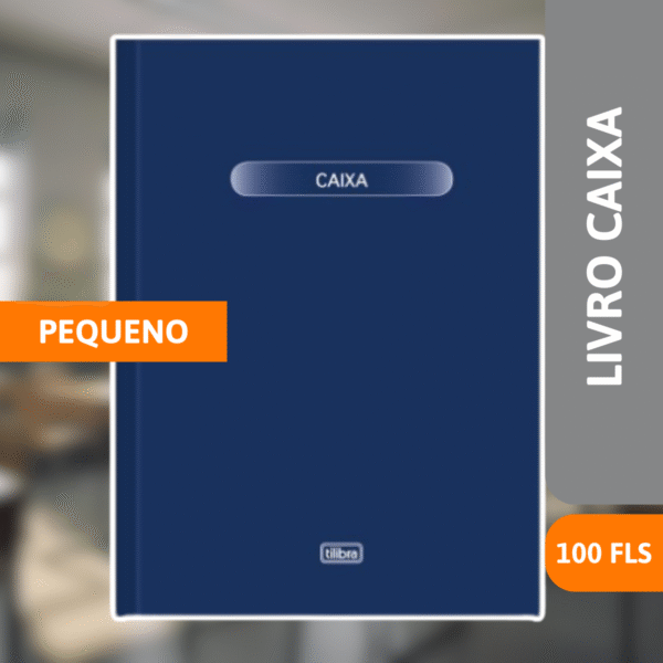 Livro Caixa Pequeno 100 Fls - TILIBRA - Imagem 2