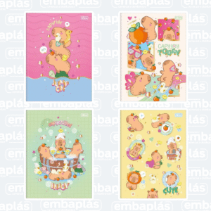 Caderno Brochurão Capa Dura 80 Fls Capyclub - TILIBRA