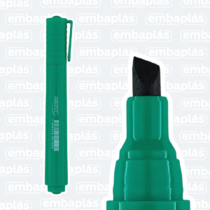Marcador Permanente Ponta Chanfrada Verde - BRW