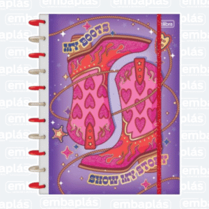 Caderno Universitário Inteligente 10x1 160Fls West Girl - TILIBRA