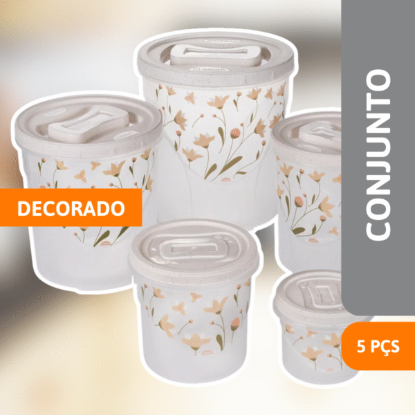 Conjunto Descorado Rosca 5 pçs - PLASÚTIL - Imagem 2