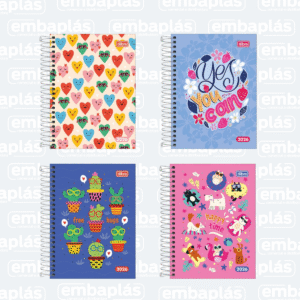 Agenda Espiral D+ Feminina - TILIBRA