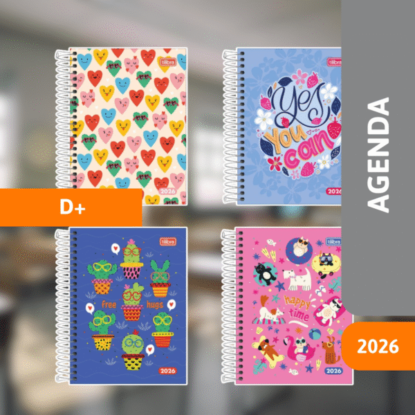 Agenda Espiral D+ Feminina - TILIBRA - Imagem 2
