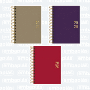 Agenda Espiral Napoli Cores - TILIBRA