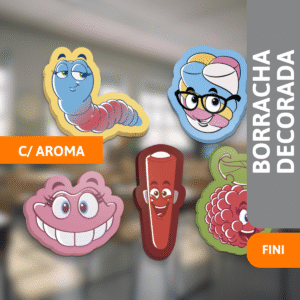 Borracha decorada C/ Aroma Fini - LEONORA