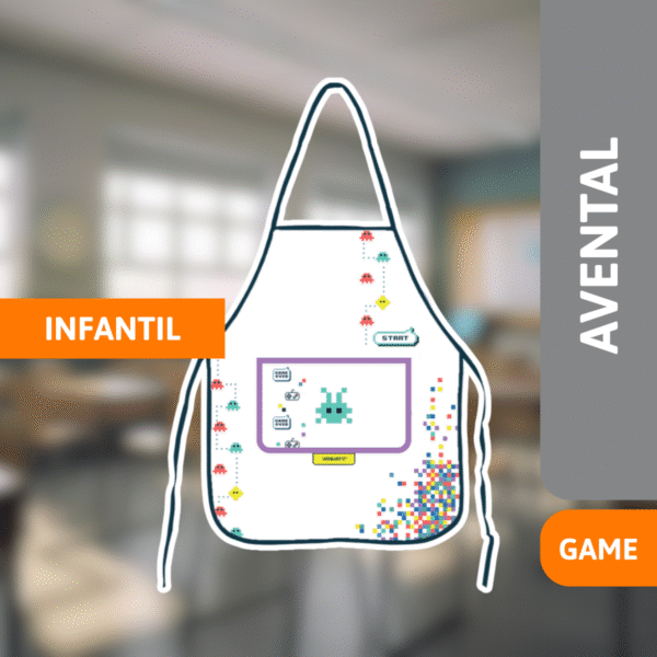 Avental Infantil Game - LEONORA - Imagem 2