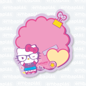 Bloco Adesivo 20 Folhas Hello Kitty - LEONOR