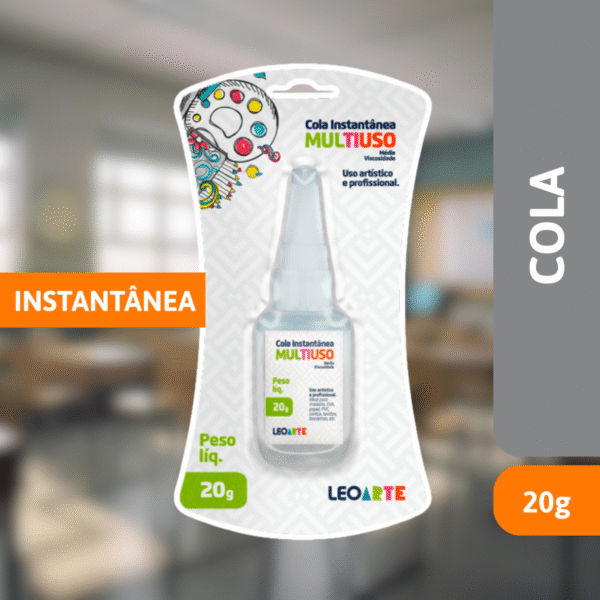 Cola Instantânea 20g - LEONORA - Imagem 2