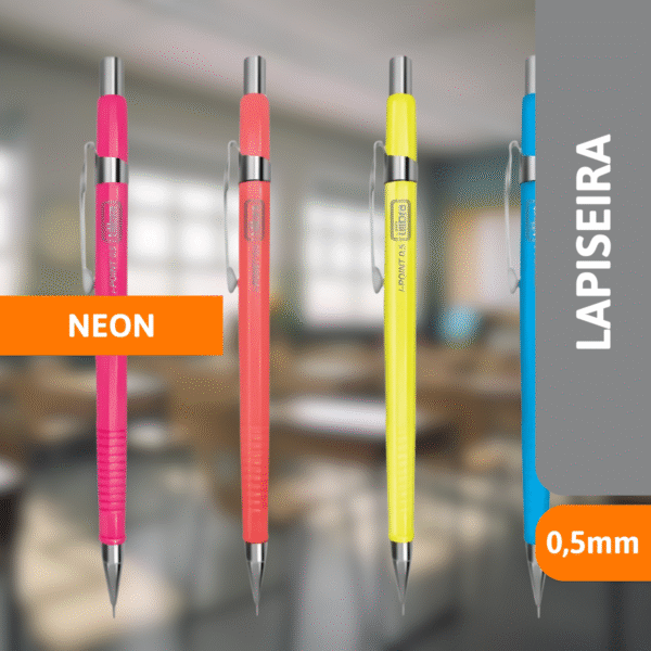 Lapiseira I Point 0,5mm Neon - TILIBRA - Imagem 2