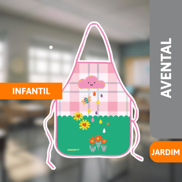 Avental Infantil Jardim - LEONORA - Imagem 2