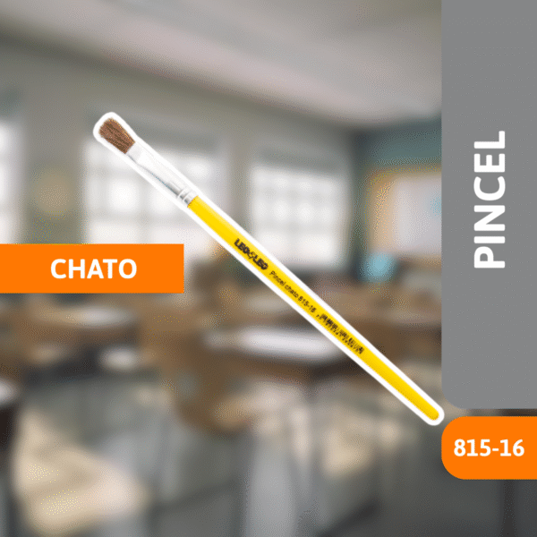 Pincel Escolar Chato 815-16 - LEONORA - Imagem 2