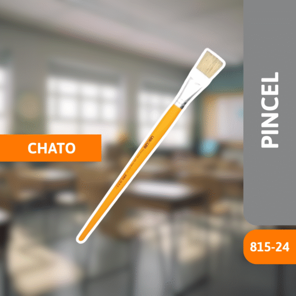 Pincel Escolar Chato 815-24 - LEONORA - Imagem 2