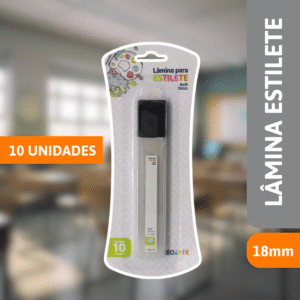 Lâmina Estilete Larga C/ 10 Unidades - LEONORA